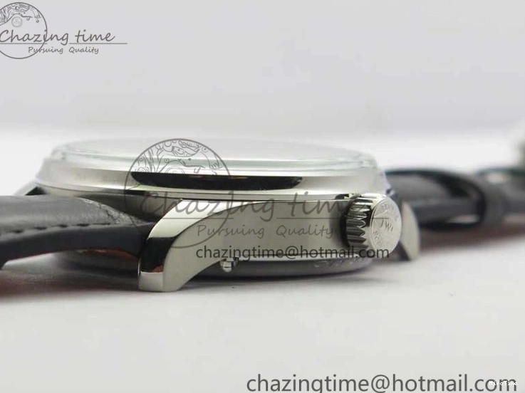 MIROTIME 0216 Portugieser Perpetual Calendar IW503301 V9F 1:1 Best Edition Silver Dial on Black Leather Strap A EyeCatching 7116